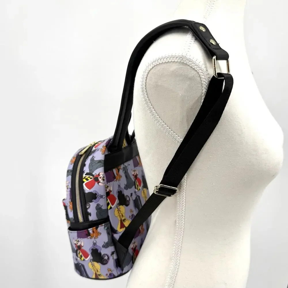 Loungefly Disney Villains Mini Backpack Cruella Ursula Maleficent Evil Queen